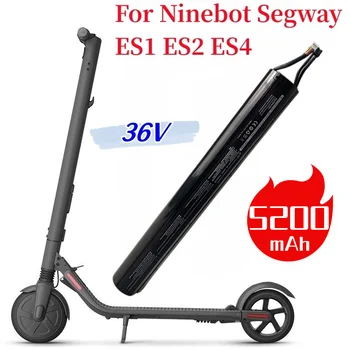 Оригинальный 36 В 5200 мАч Ninebot Segway ES1/2/3/4/22/25 Внутренний Аккумулятор в сборе для электрического скутера KickScooter Smart - Изображение 1  