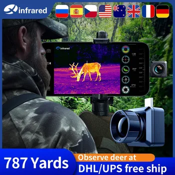 Монокуляр T2 Pro Тепловизионная камера ночного видения для охоты и пешего туризма - Изображение 2  