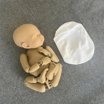 Одежда для фотосъемки новорожденных, Спальный мешок для фотосъемки 0-1 м, Подарок для душа ребенка, украшение для фото Прямая доставка - Изображение 2  